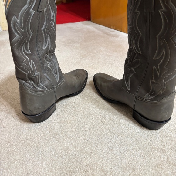 Nocona mens Gray boots - Picture 8 of 13